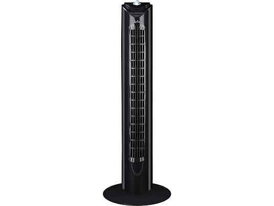 Ventilador de torre Jata JVVT3041, 82 cm, 45W, temporizador, negro